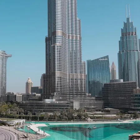 Elite Royal Apartment: Burj Khalifa View Luxury Suite Dubai Exterior photo